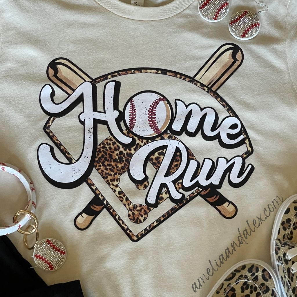 Ivory home run baseball spirit shirt