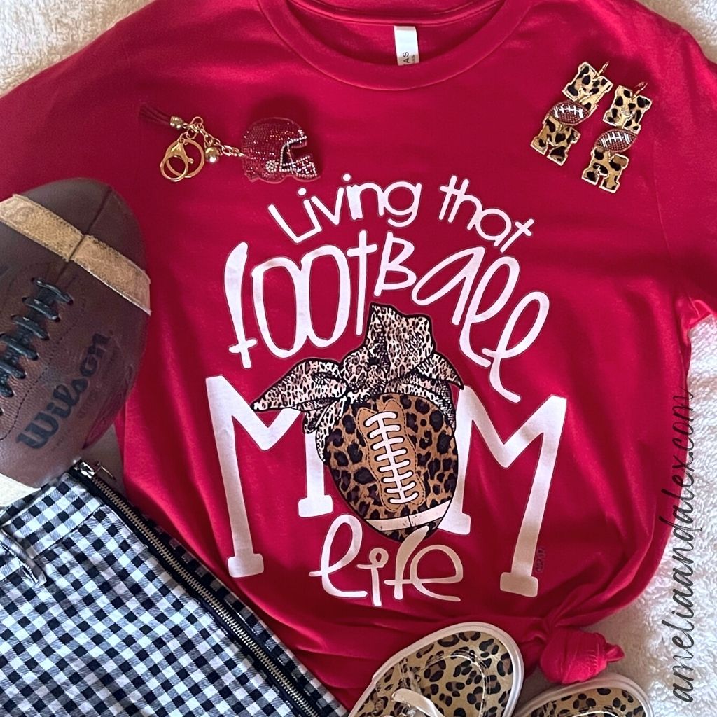 football mom red spirit shirt
