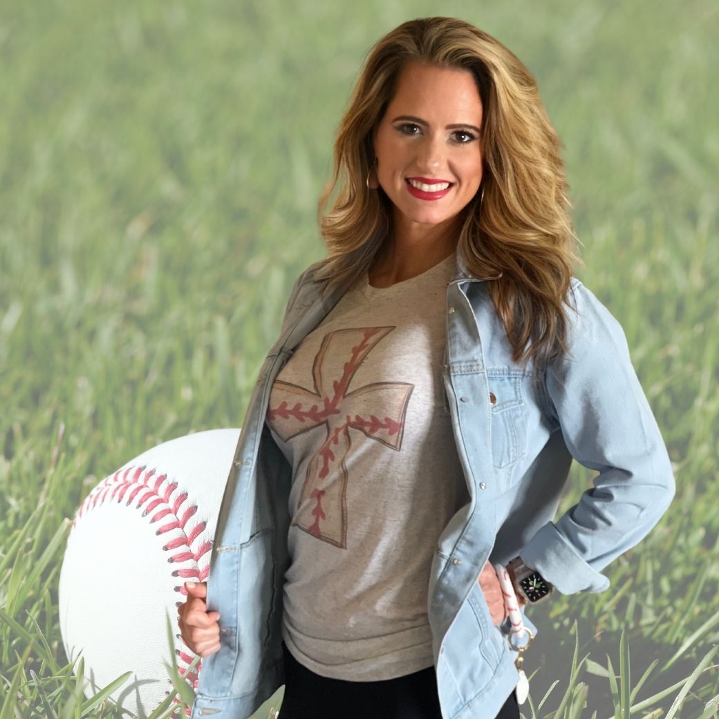 baseball cross spirit shirt