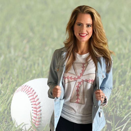 baseball cross spirit shirt