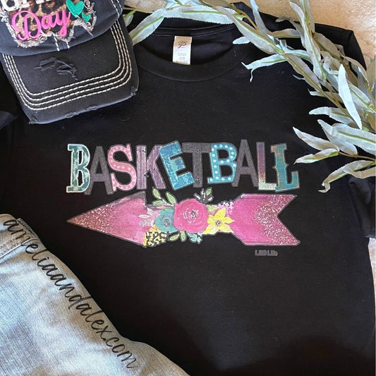 black basketball spirt shirt